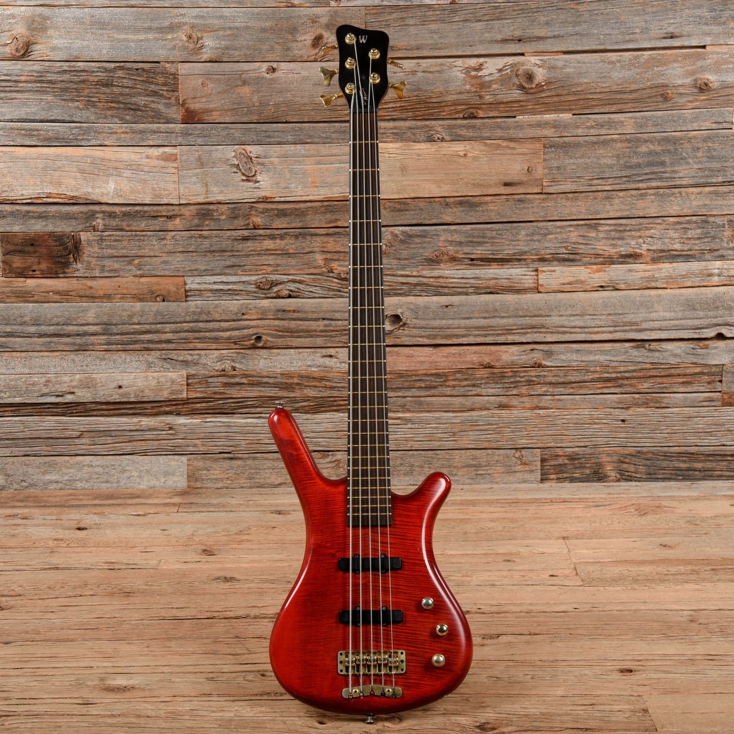 Warwick Corvette Proline 5 Red 2002 Bass Guitars / 5-String or More