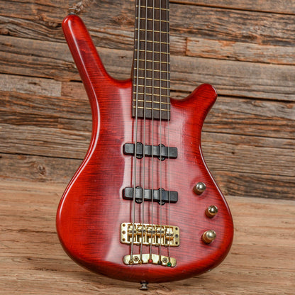 Warwick Corvette Proline 5 Red 2002 Bass Guitars / 5-String or More