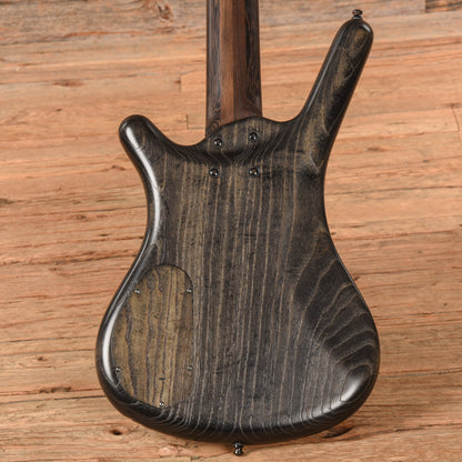 Warwick Custom Shop Masterbuilt Corvette $$ 5-String Transparent Black 2016 Bass Guitars / 5-String or More