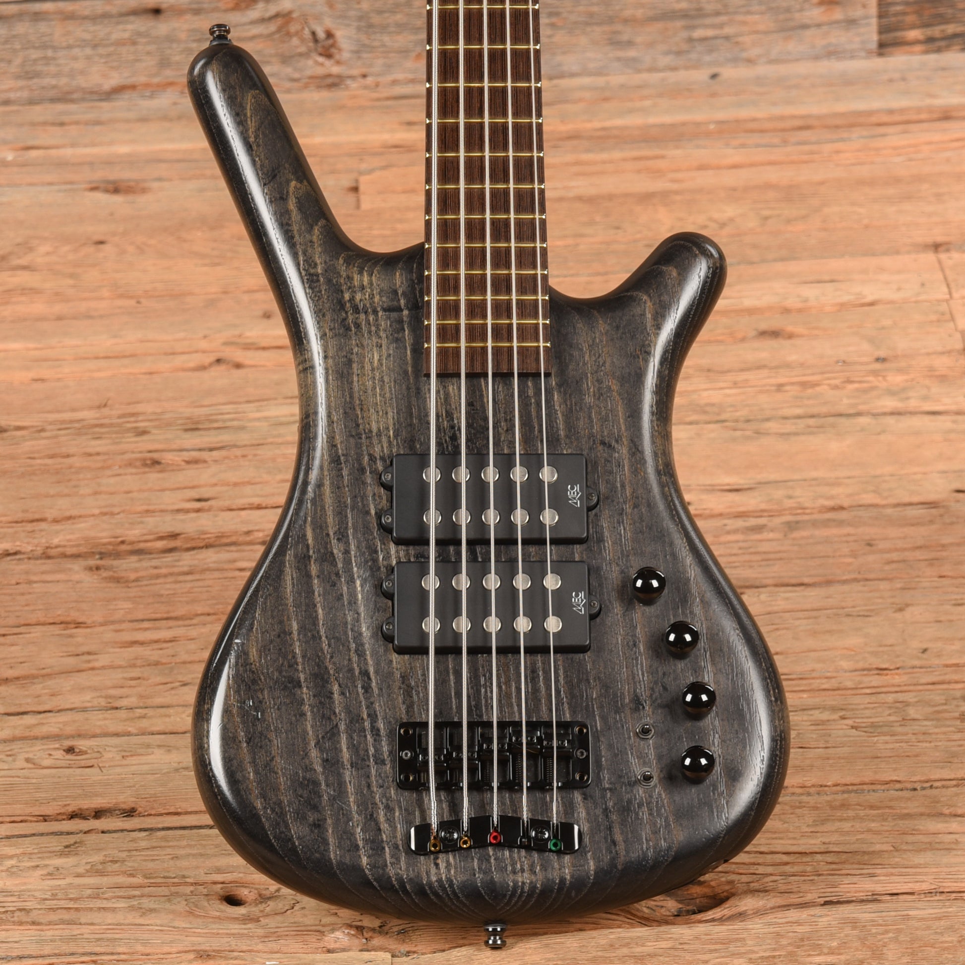 Warwick Custom Shop Masterbuilt Corvette $$ 5-String Transparent Black 2016 Bass Guitars / 5-String or More