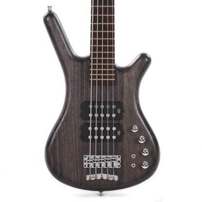 Warwick Pro Series Corvette $$ 5-String Nirvana Black Transparent Satin Bass Guitars / 5-String or More