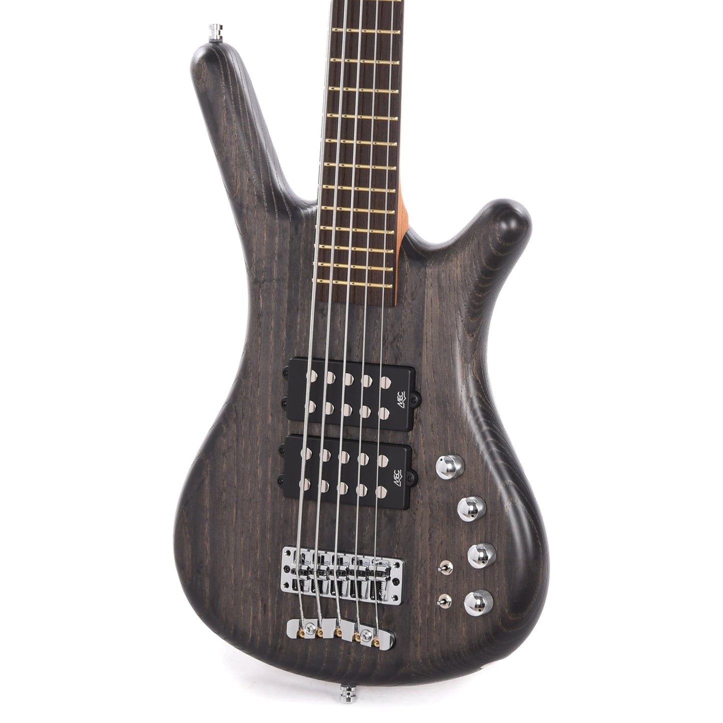 Warwick Pro Series Corvette $$ 5-String Nirvana Black Transparent Satin Bass Guitars / 5-String or More