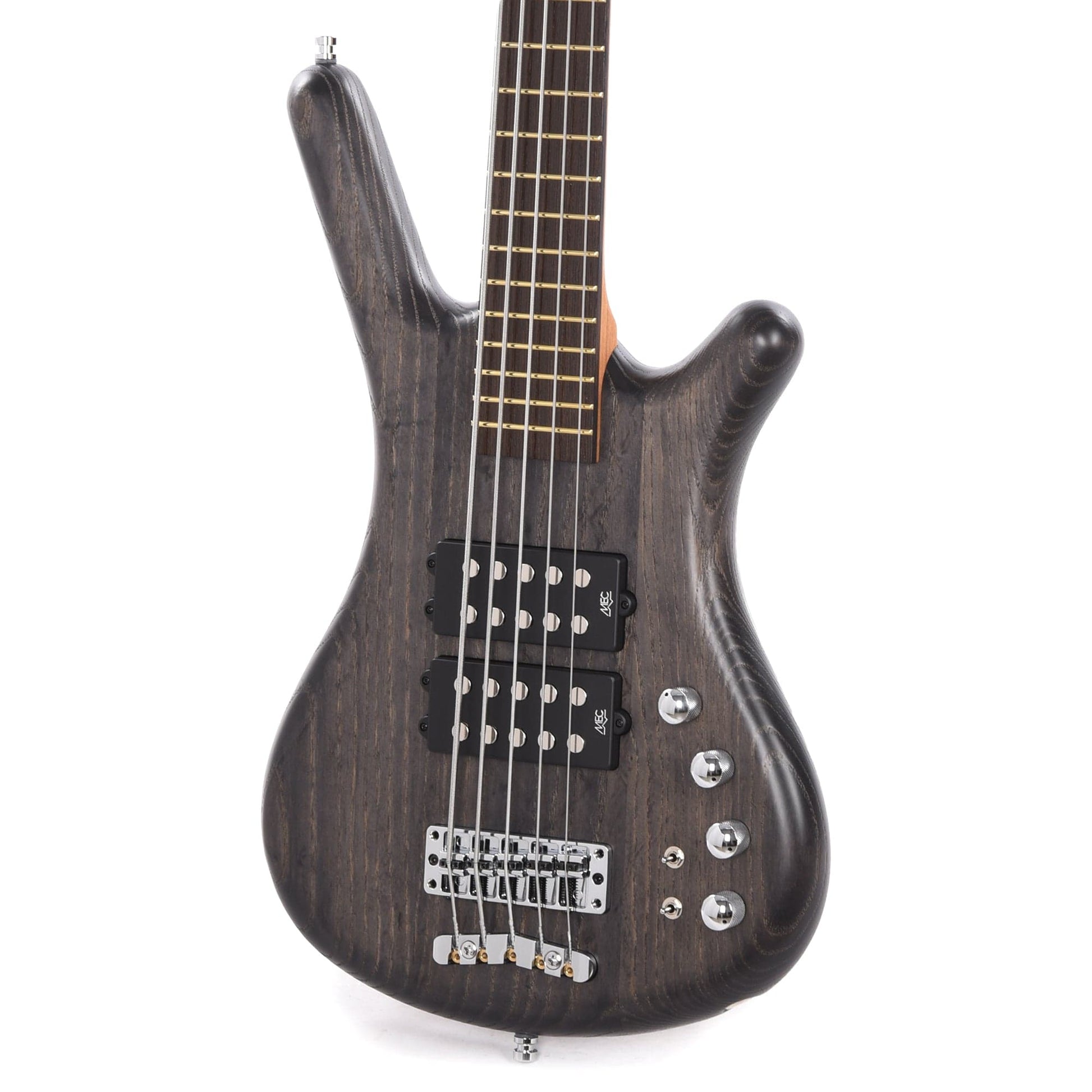 Warwick Pro Series Corvette $$ 5-String Nirvana Black Transparent Satin Bass Guitars / 5-String or More