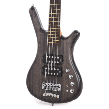 Warwick Pro Series Corvette $$ 5-String Nirvana Black Transparent Satin Bass Guitars / 5-String or More