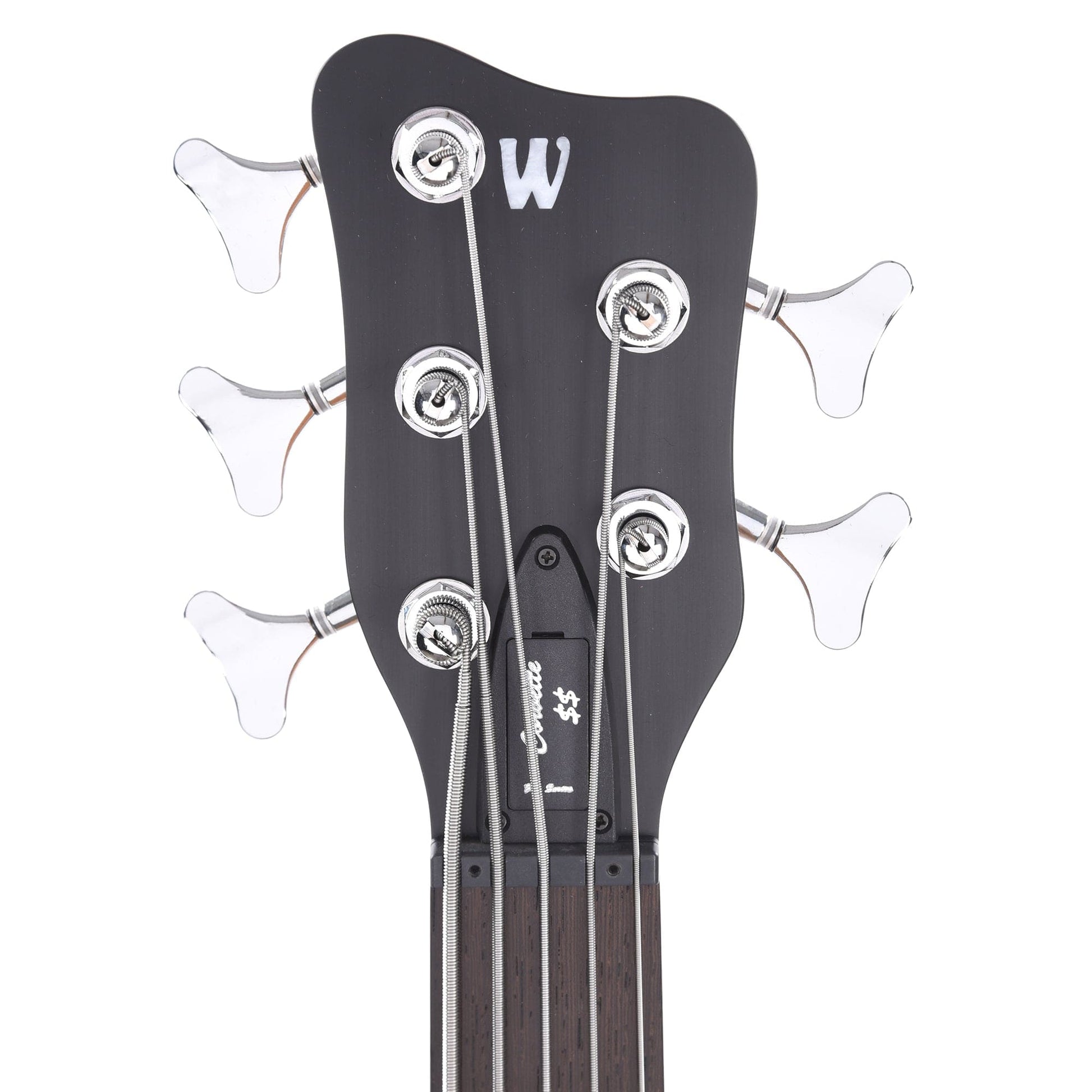 Warwick Pro Series Corvette $$ 5-String Nirvana Black Transparent Satin Bass Guitars / 5-String or More