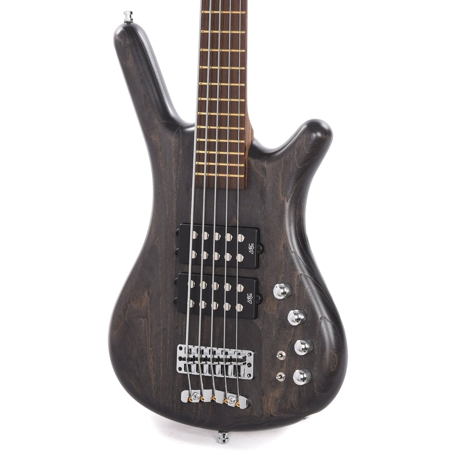 Warwick Pro Series Corvette $$ 5-String Nirvana Black Transparent Satin Bass Guitars / 5-String or More