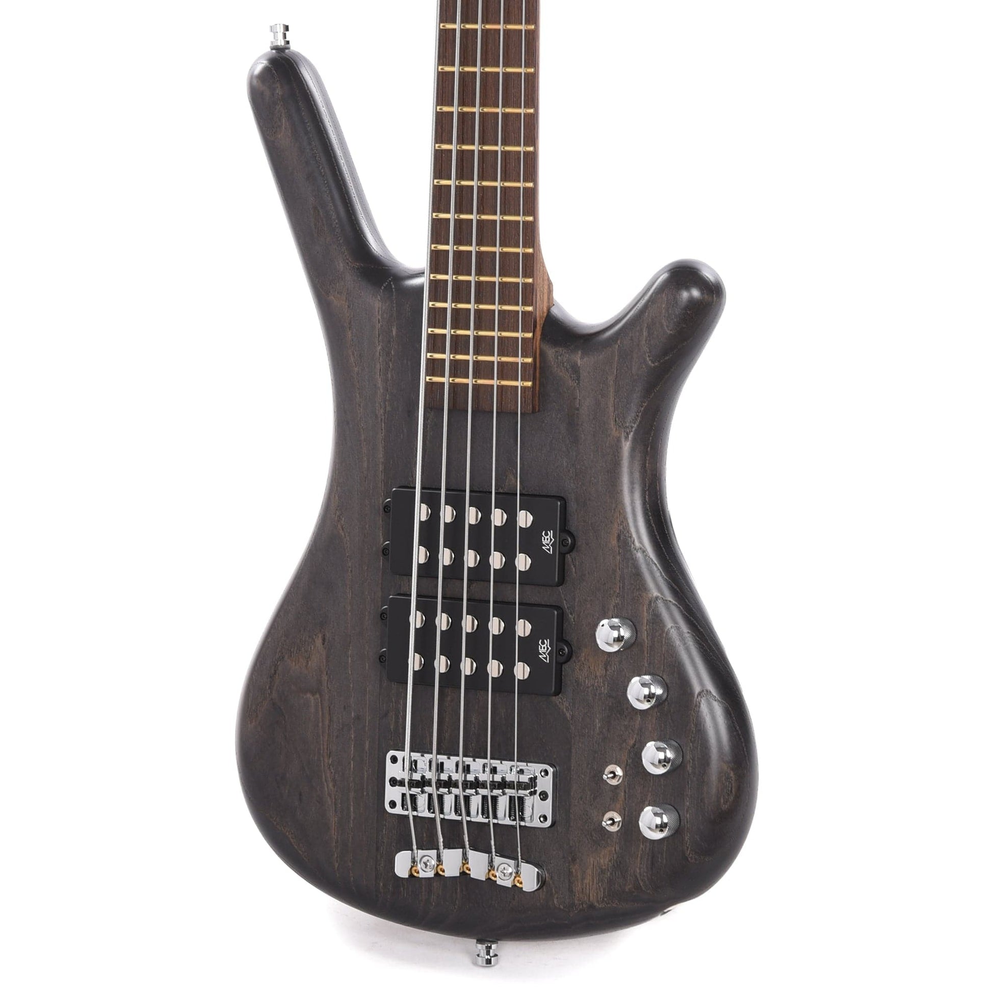 Warwick Pro Series Corvette $$ 5-String Nirvana Black Transparent Satin Bass Guitars / 5-String or More