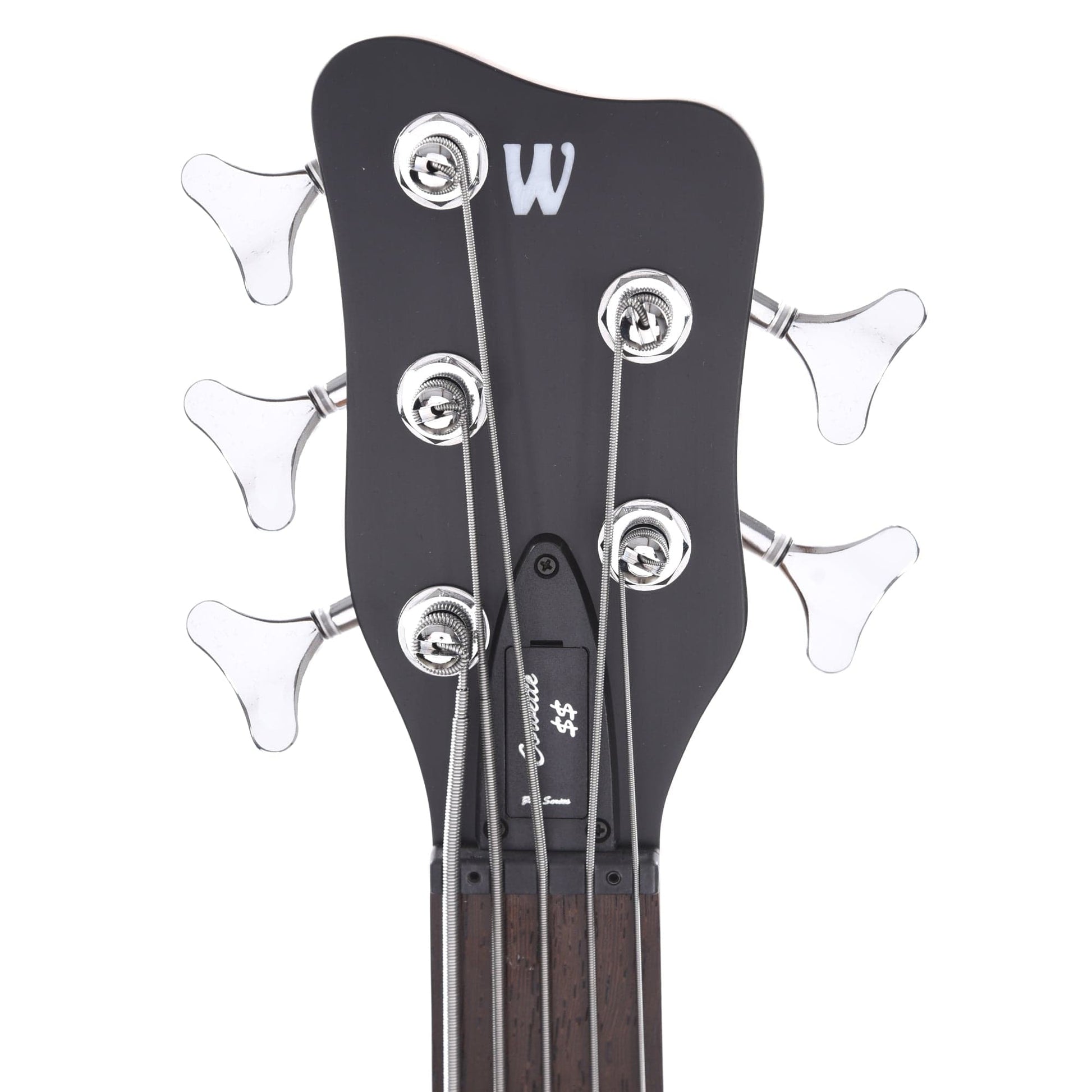 Warwick Pro Series Corvette $$ 5-String Nirvana Black Transparent Satin Bass Guitars / 5-String or More