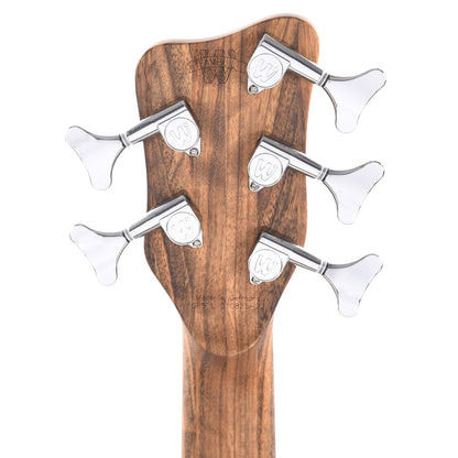 Warwick Pro Series Corvette $$ 5-String Nirvana Black Transparent Satin Bass Guitars / 5-String or More