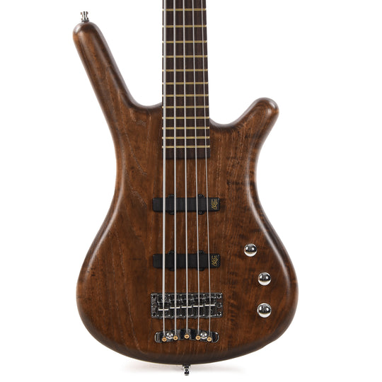 Warwick Pro Series Corvette Standard 5-String Active Ash Nirvana Black Transparent Satin Bass Guitars / 5-String or More