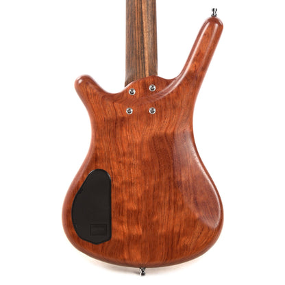 Warwick Pro Series Corvette Standard 5-String Active Bubinga Natural Transparent Satin Bass Guitars / 5-String or More