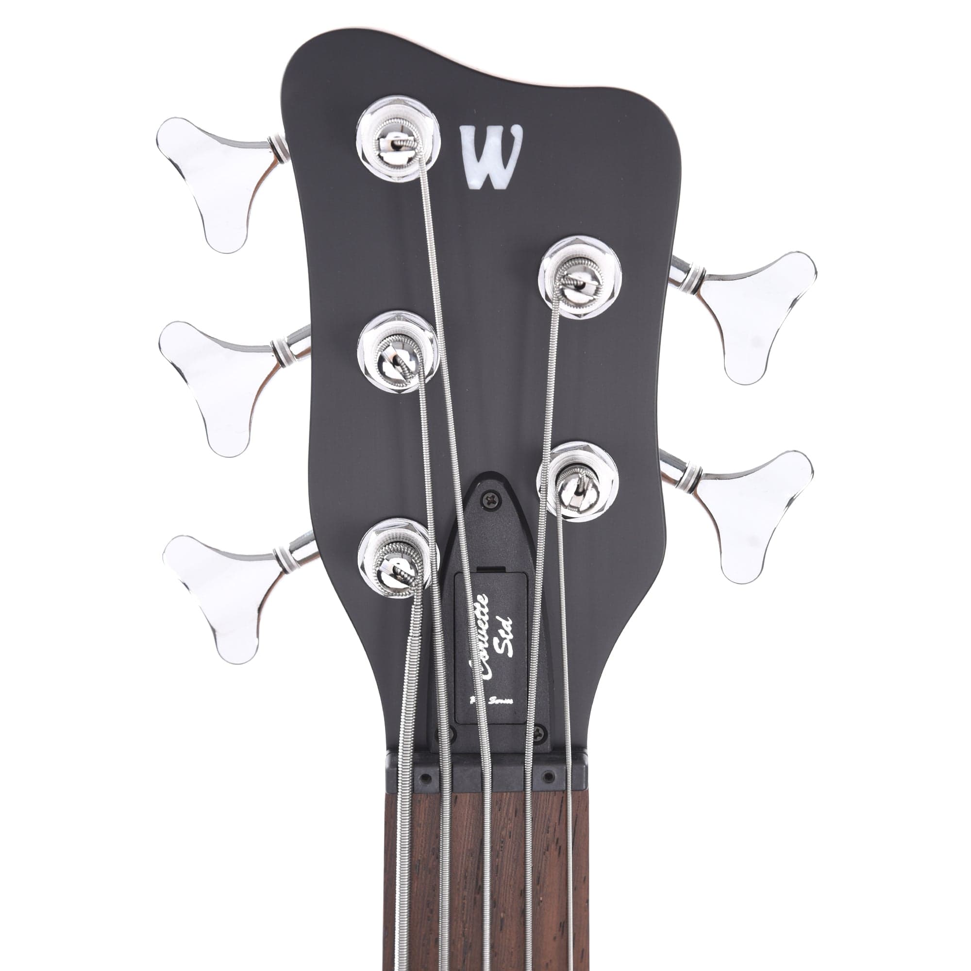 Warwick Pro Series Corvette Standard 5-String Active Bubinga Natural Transparent Satin Bass Guitars / 5-String or More