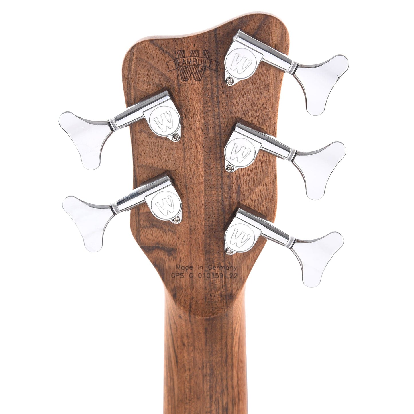 Warwick Pro Series Corvette Standard 5-String Active Bubinga Natural Transparent Satin Bass Guitars / 5-String or More