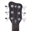 Warwick Pro Series Corvette Standard 6-String Active Bubinga Natural Transparent Satin Bass Guitars / 5-String or More