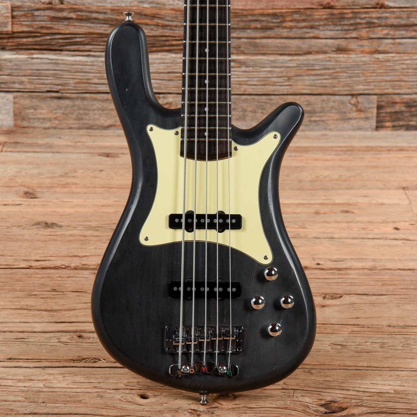 Warwick Pro Series Streamer CV 5 Nirvana Black Transparent Satin 2015 Bass Guitars / 5-String or More