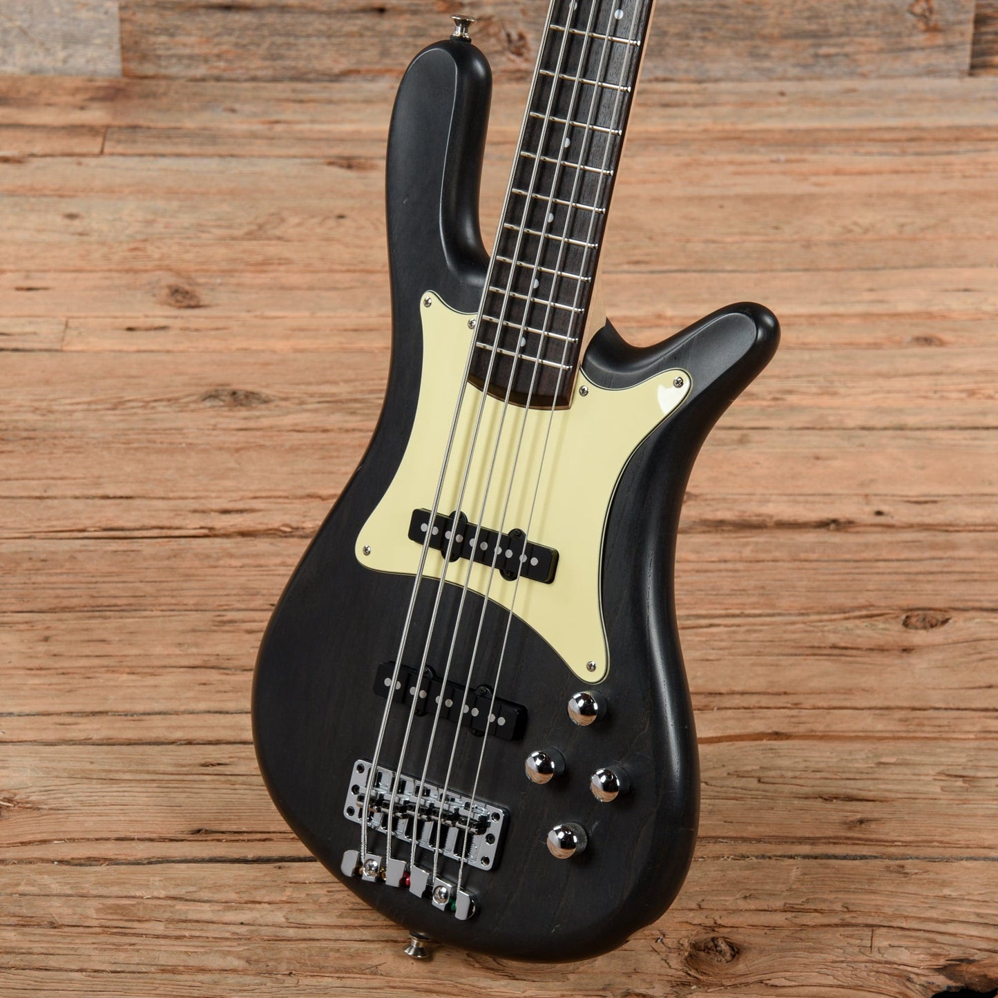 Warwick Pro Series Streamer CV 5 Nirvana Black Transparent Satin 2015 Bass Guitars / 5-String or More