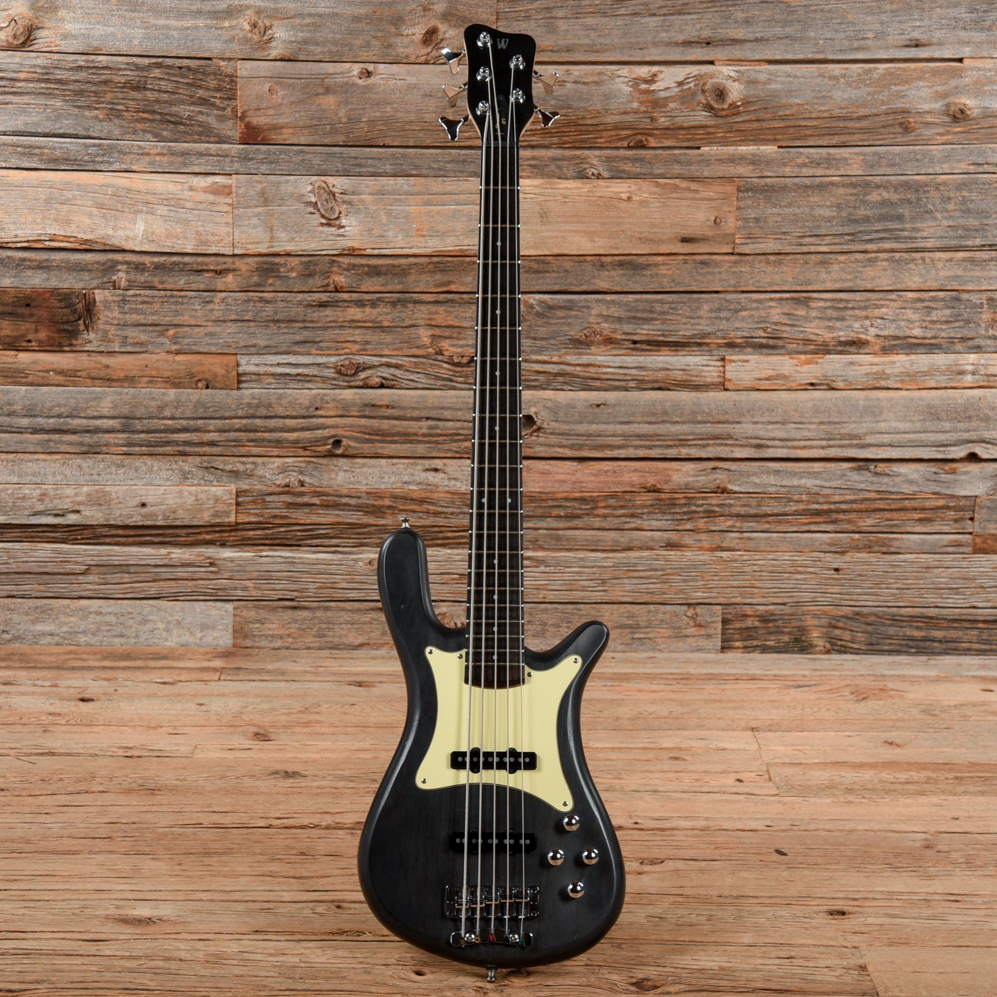 Warwick Pro Series Streamer CV 5 Nirvana Black Transparent Satin 2015 Bass Guitars / 5-String or More