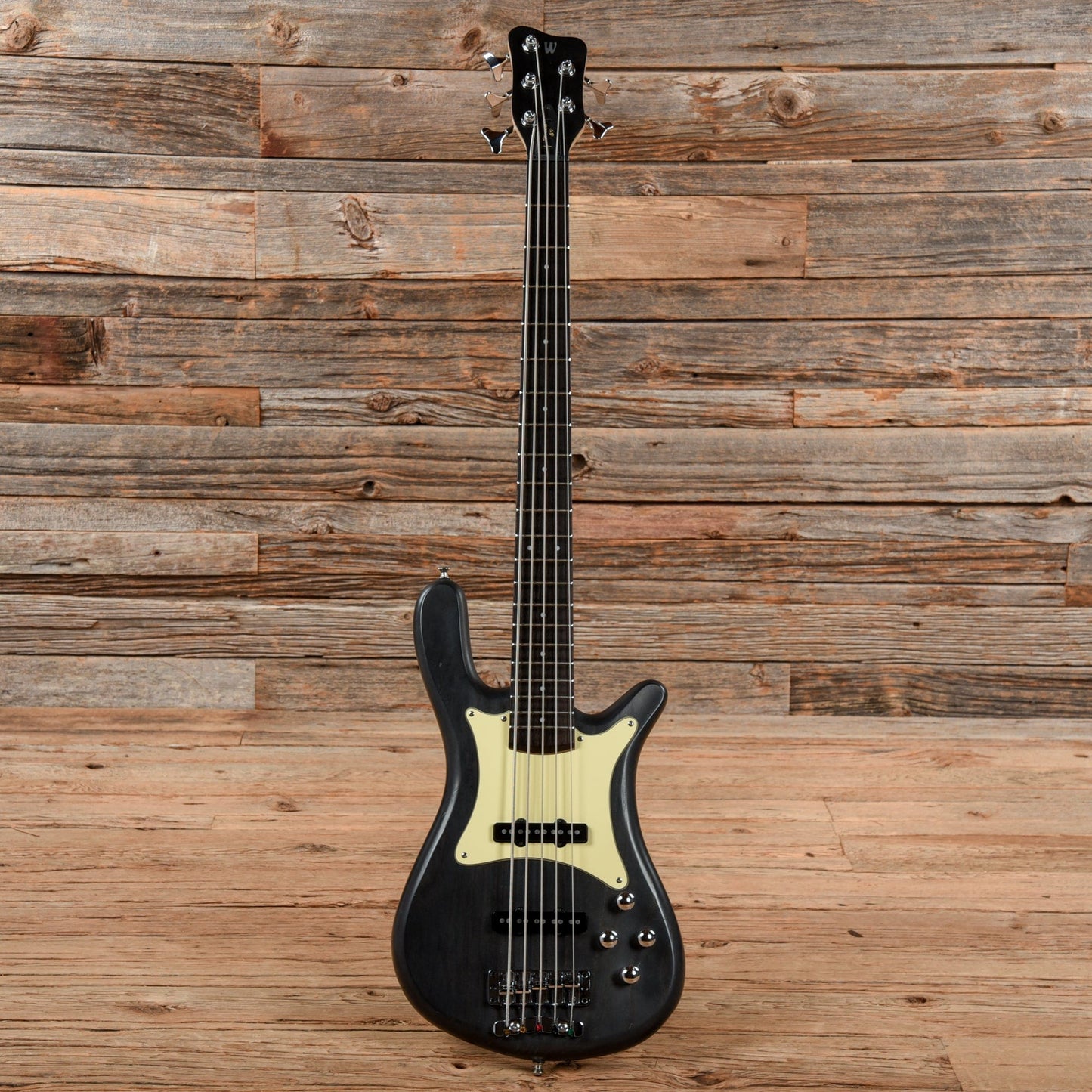 Warwick Pro Series Streamer CV 5 Nirvana Black Transparent Satin 2015 Bass Guitars / 5-String or More