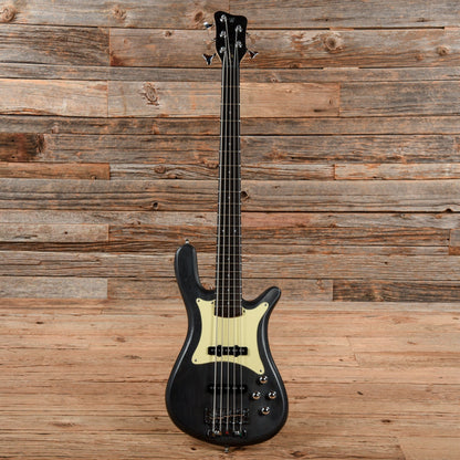 Warwick Pro Series Streamer CV 5 Nirvana Black Transparent Satin 2015 Bass Guitars / 5-String or More