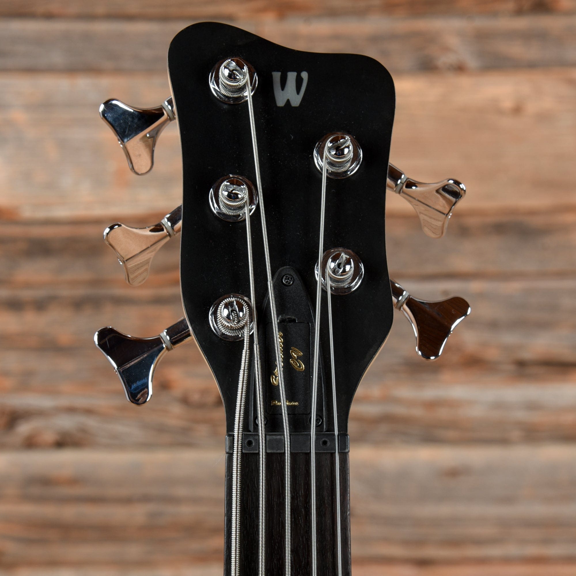 Warwick Pro Series Streamer CV 5 Nirvana Black Transparent Satin 2015 Bass Guitars / 5-String or More