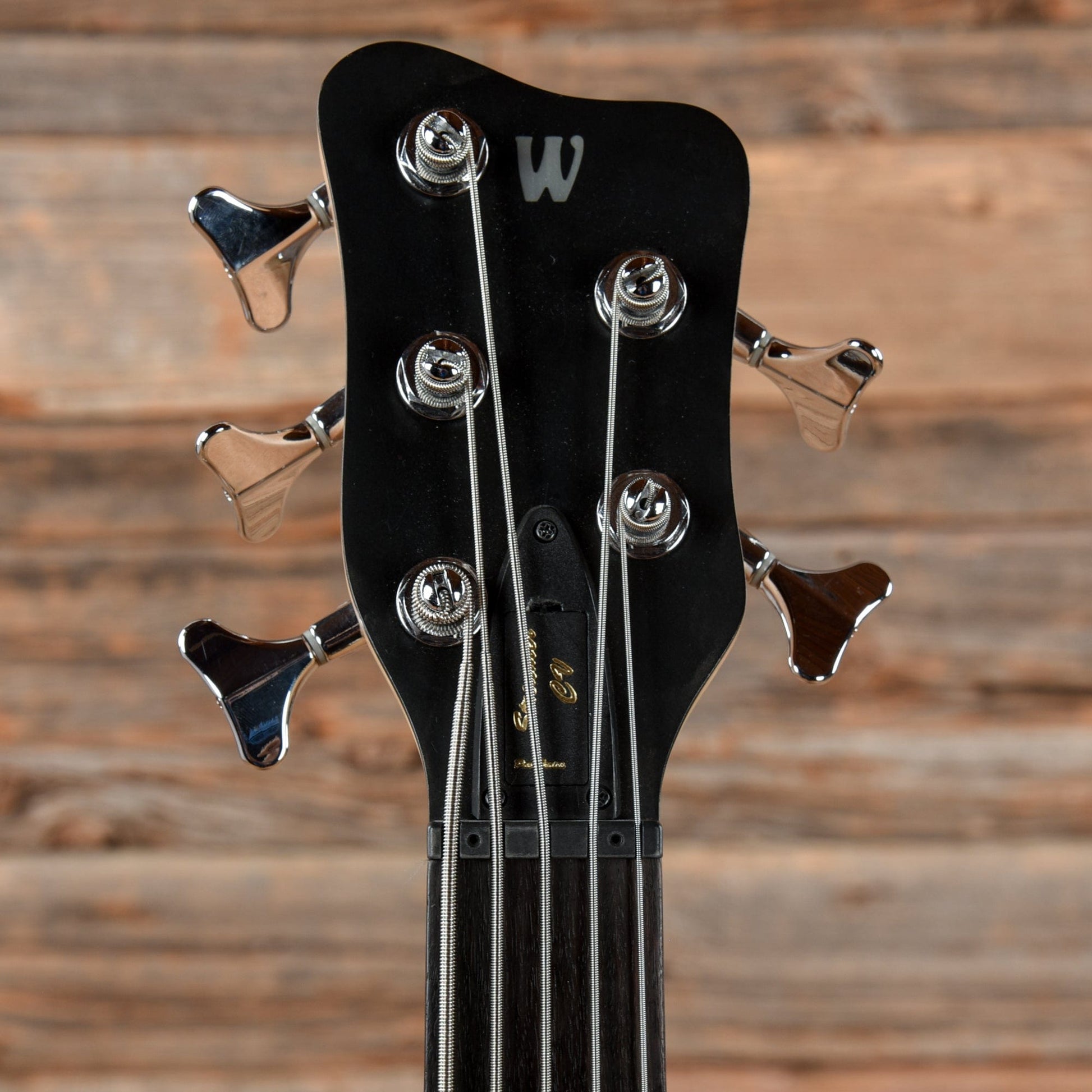 Warwick Pro Series Streamer CV 5 Nirvana Black Transparent Satin 2015 Bass Guitars / 5-String or More