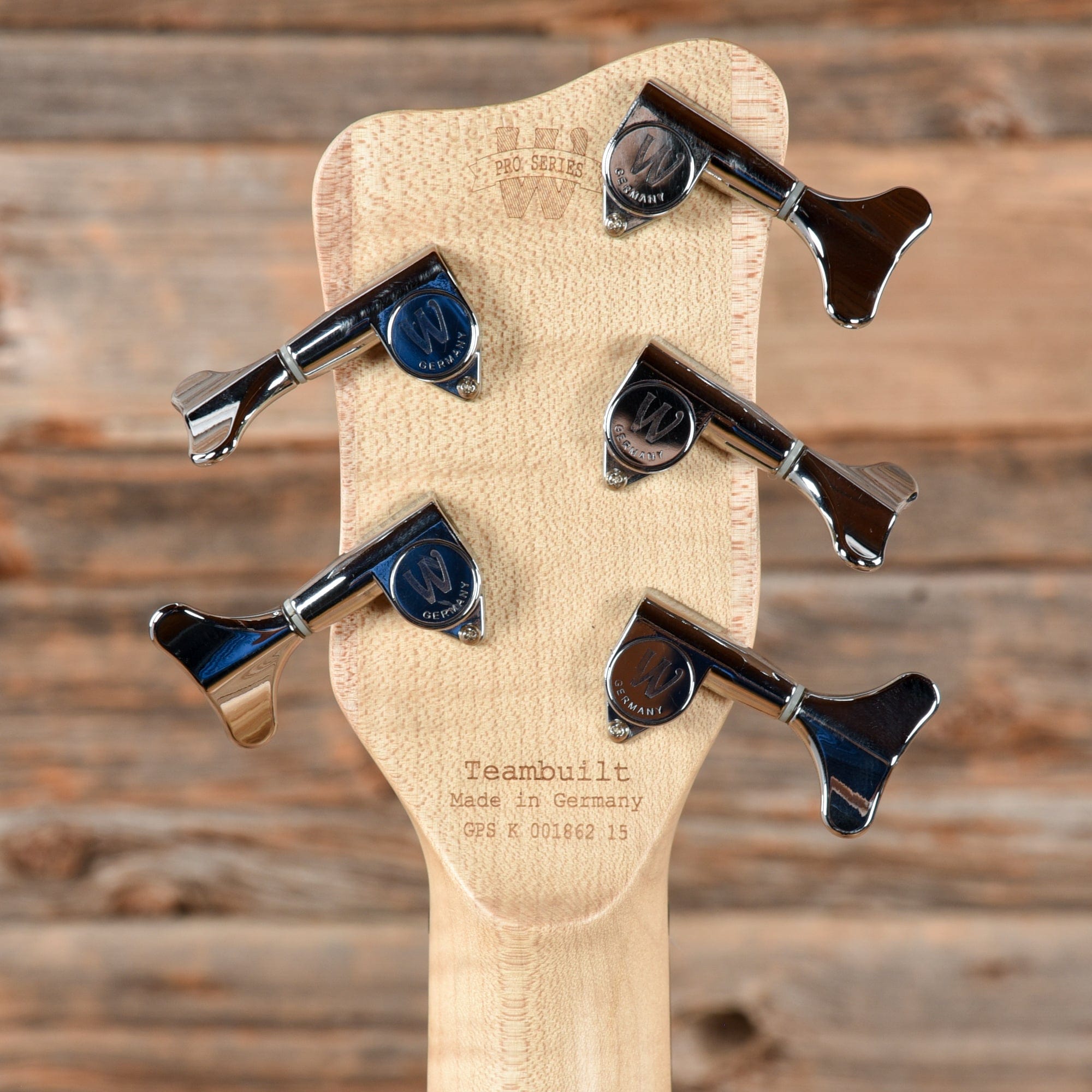 Warwick Pro Series Streamer CV 5 Nirvana Black Transparent Satin 2015 Bass Guitars / 5-String or More