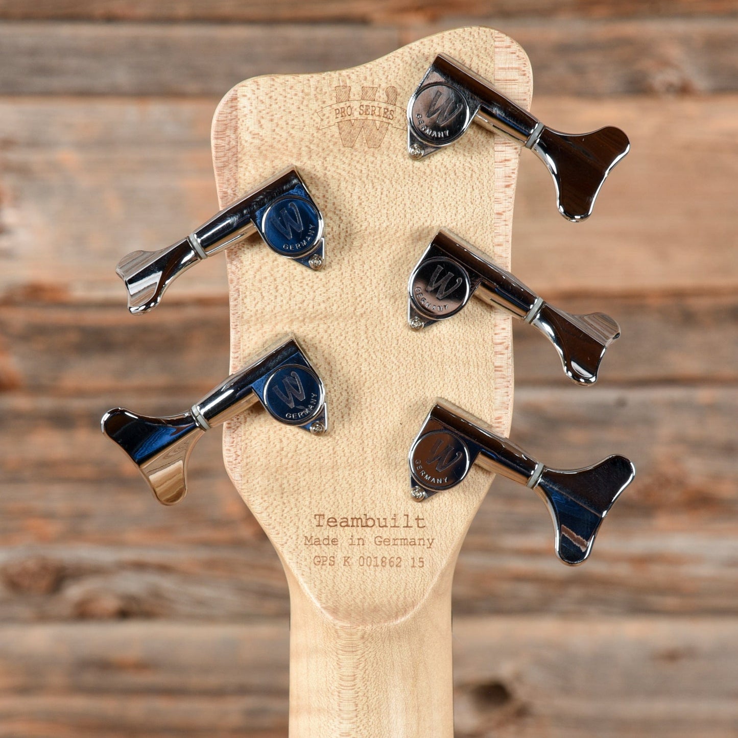 Warwick Pro Series Streamer CV 5 Nirvana Black Transparent Satin 2015 Bass Guitars / 5-String or More