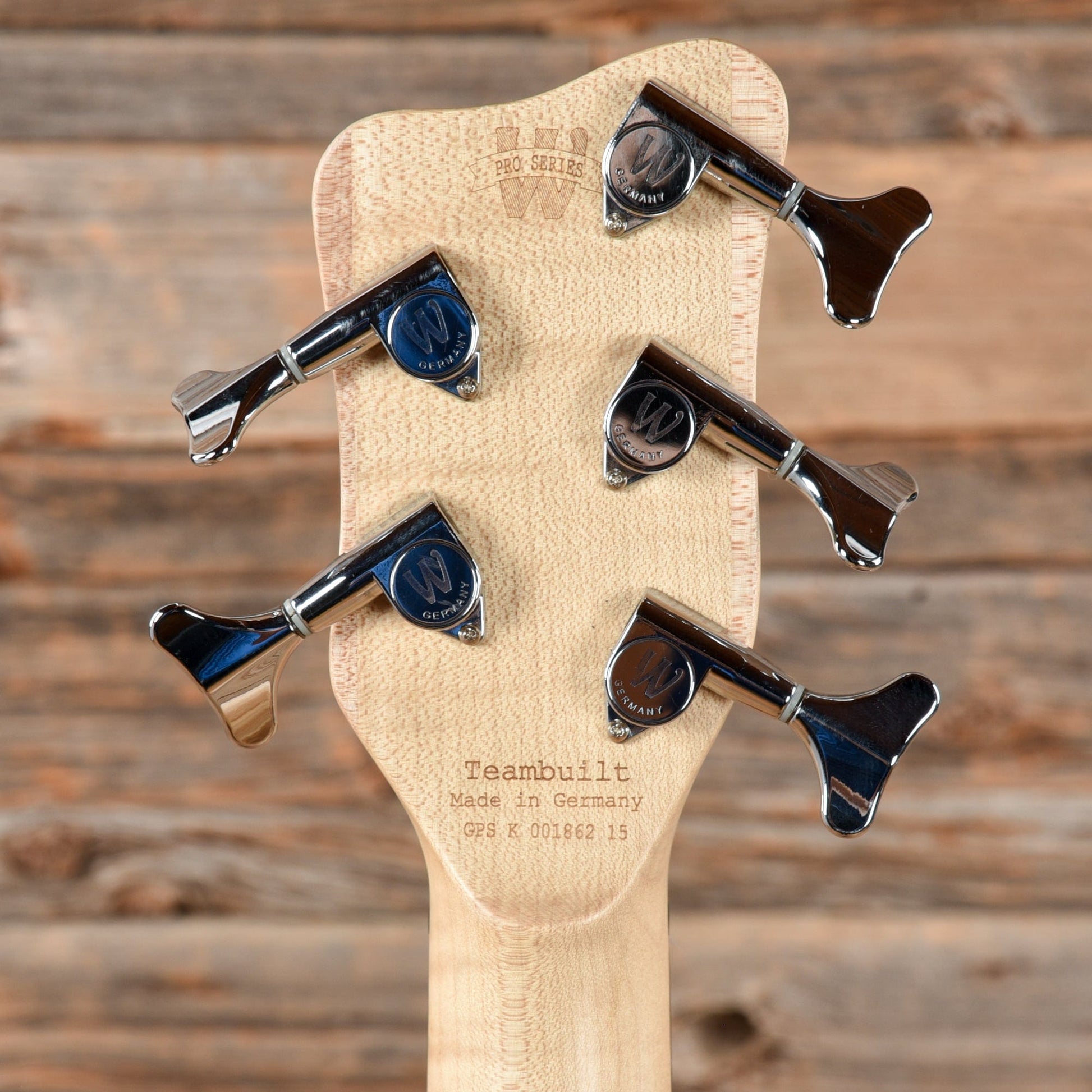 Warwick Pro Series Streamer CV 5 Nirvana Black Transparent Satin 2015 Bass Guitars / 5-String or More