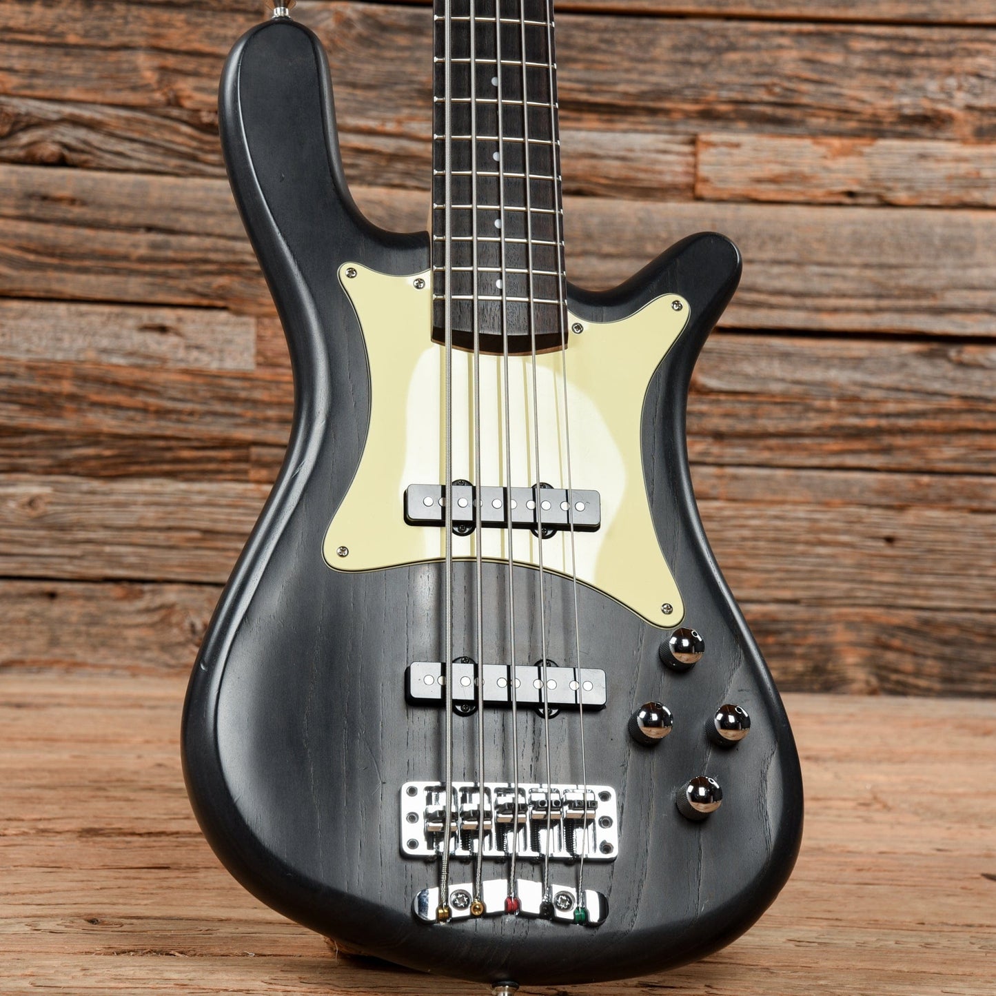 Warwick Pro Series Streamer CV 5 Nirvana Black Transparent Satin 2015 Bass Guitars / 5-String or More