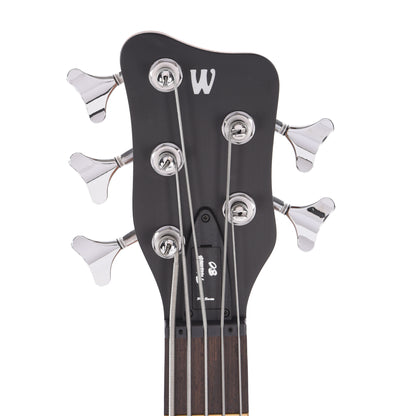 Warwick Pro Series Thumb BO 5-String Burgundy Red Transparent Satin Bass Guitars / 5-String or More