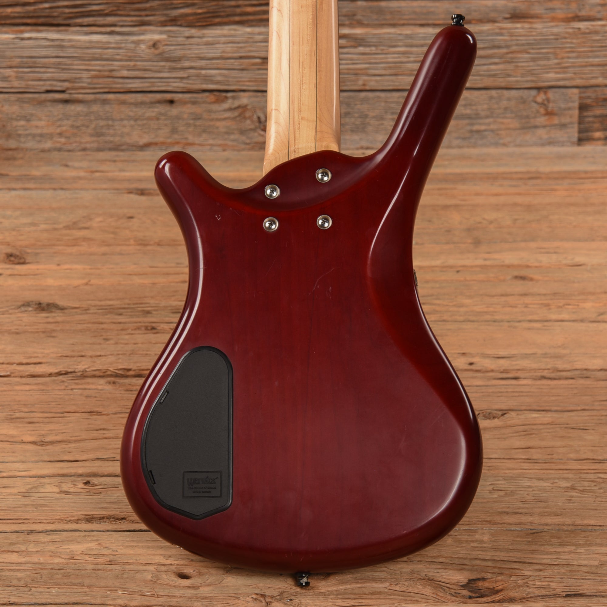 Warwick Rockbass Basic 5 Burgundy Red Transparent Bass Guitars / 5-String or More