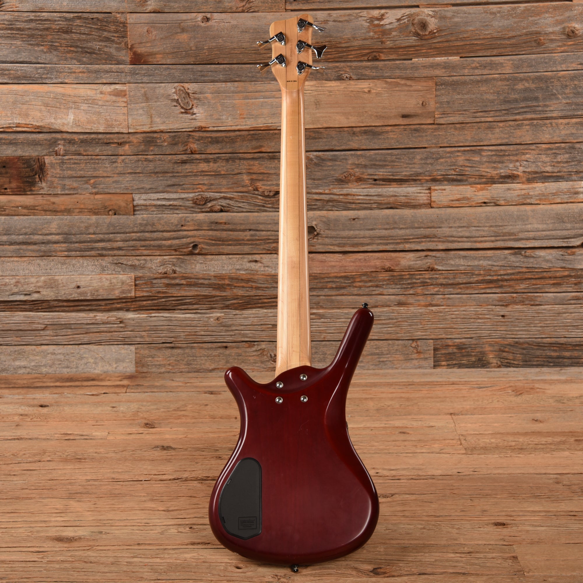 Warwick Rockbass Basic 5 Burgundy Red Transparent Bass Guitars / 5-String or More
