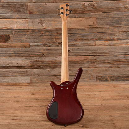 Warwick Rockbass Basic 5 Burgundy Red Transparent Bass Guitars / 5-String or More