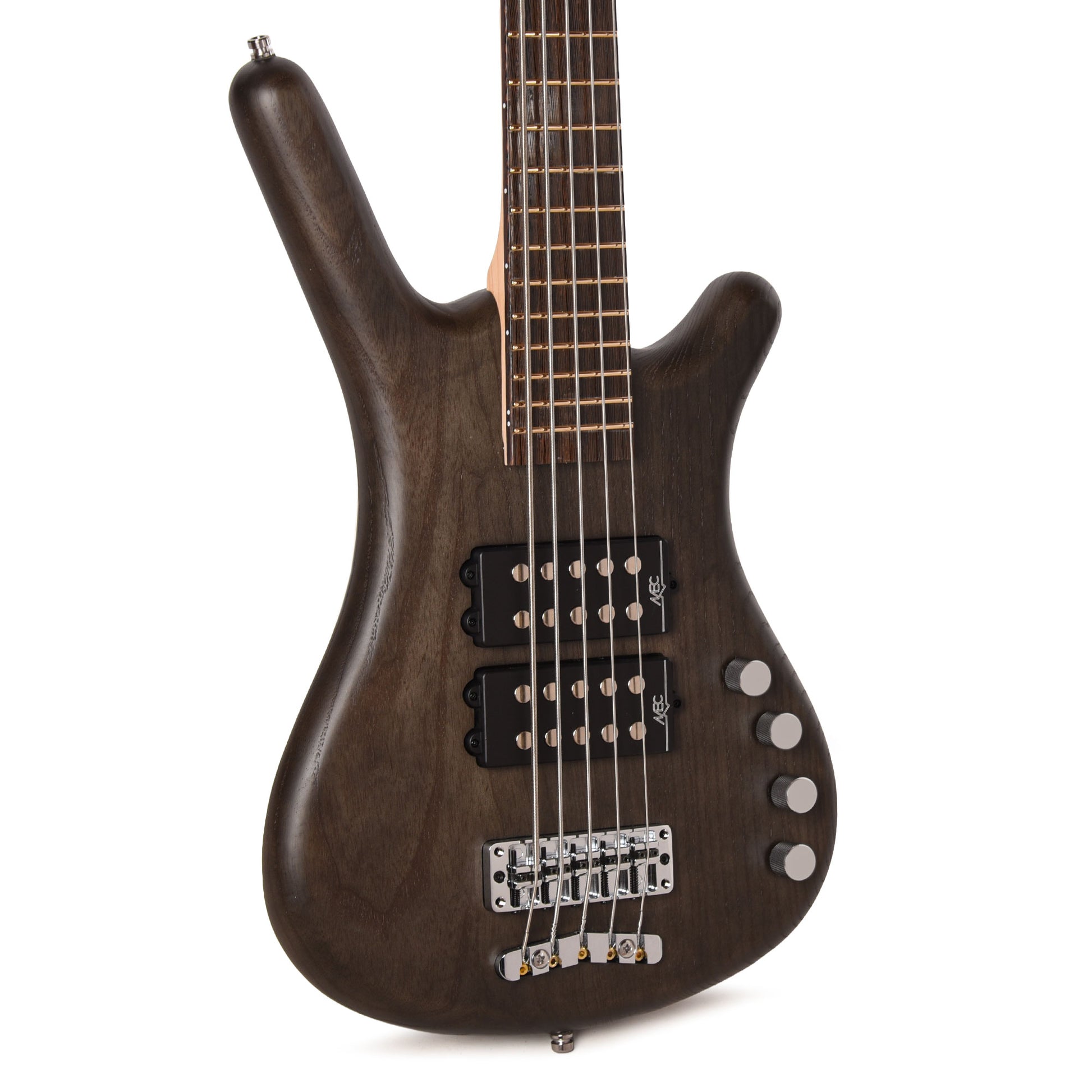 Warwick RockBass Corvette $$ 5-String Nirvana Black Transparent Satin Bass Guitars / 5-String or More