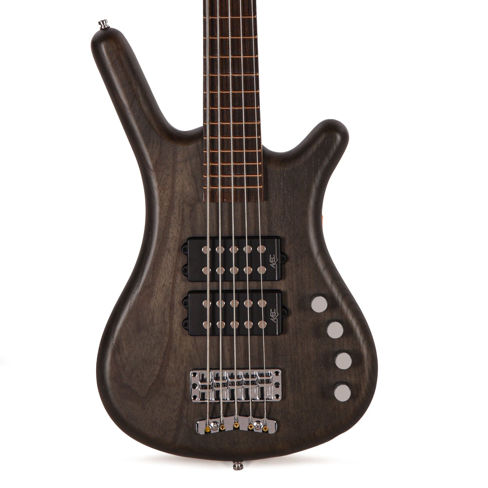 Warwick RockBass Corvette $$ 5-String Nirvana Black Transparent Satin Bass Guitars / 5-String or More