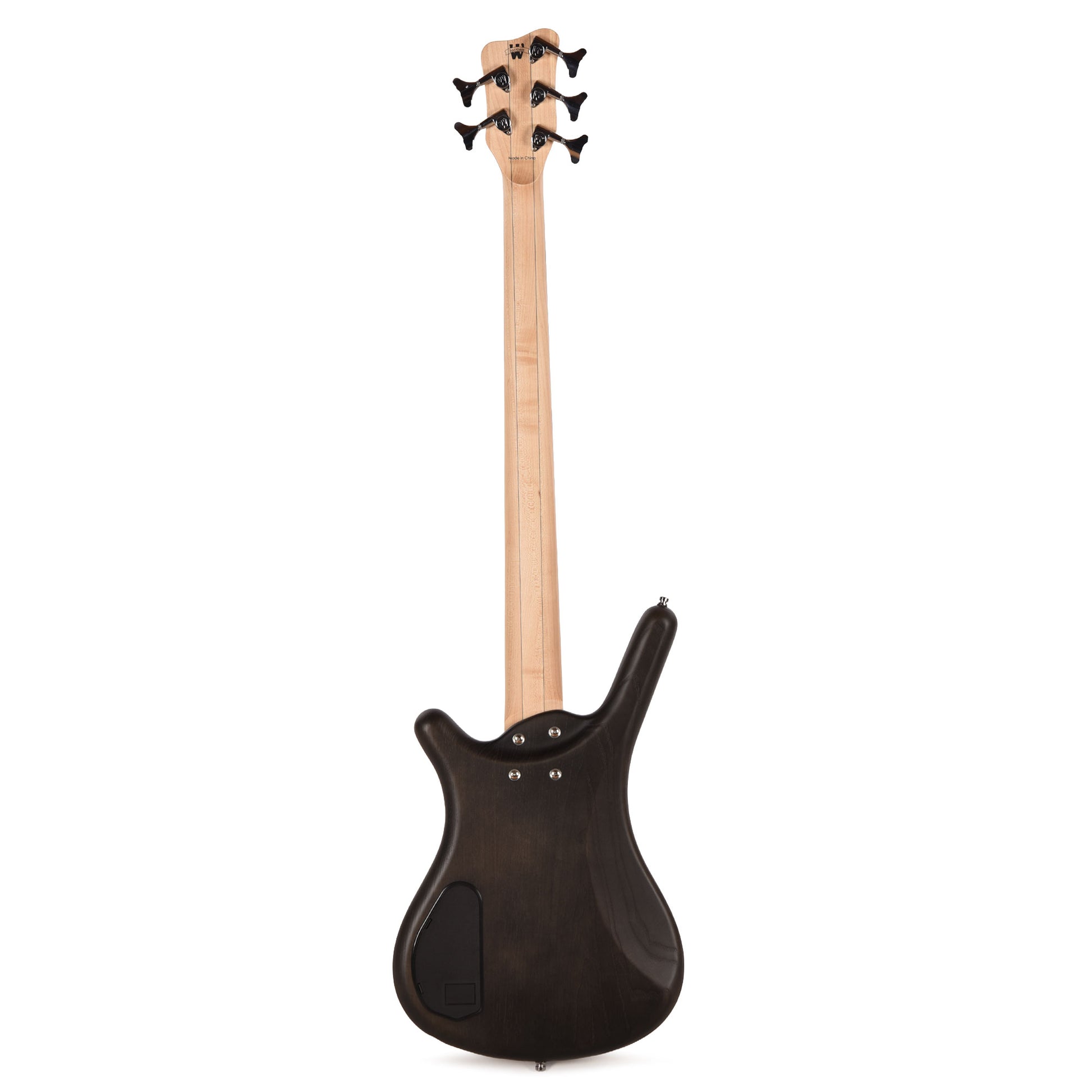 Warwick RockBass Corvette $$ 5-String Nirvana Black Transparent Satin Bass Guitars / 5-String or More