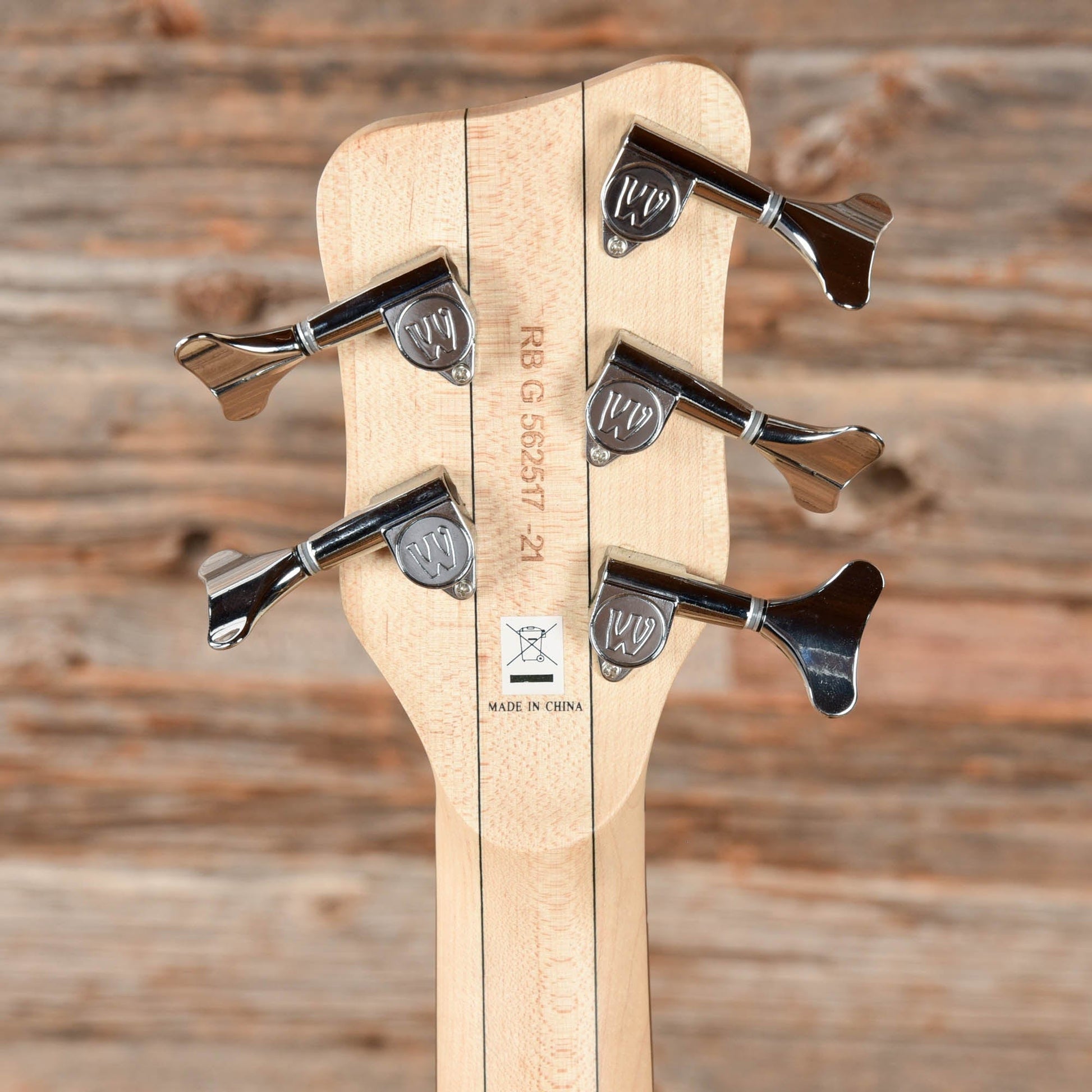 Warwick Rockbass Corvette Basic 5 Blue Bass Guitars / 5-String or More