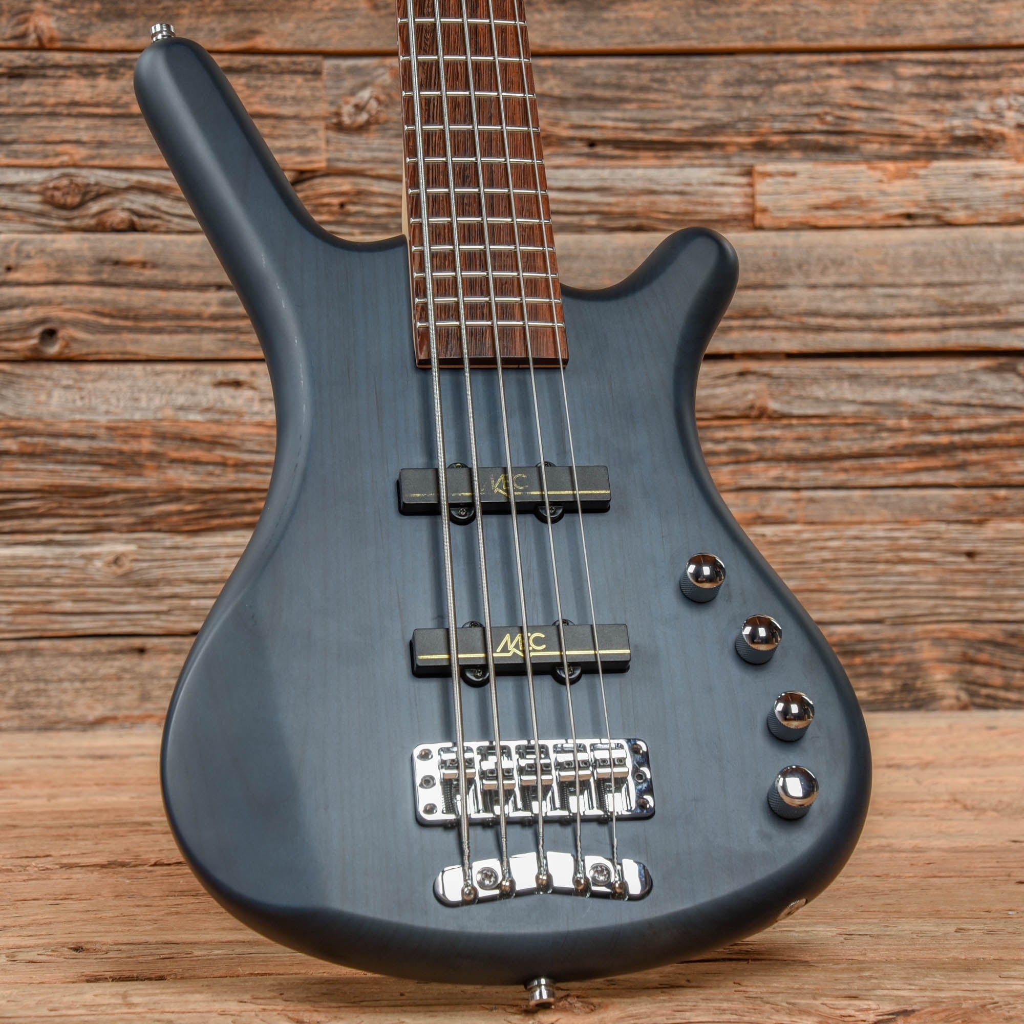 Warwick Rockbass Corvette Basic 5 Blue Bass Guitars / 5-String or More
