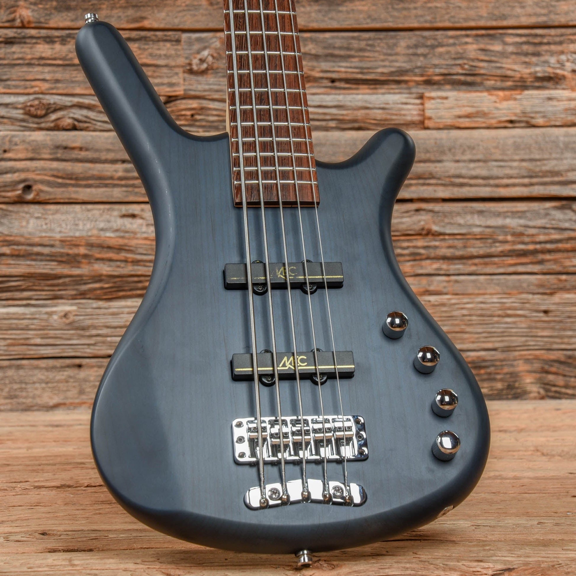 Warwick Rockbass Corvette Basic 5 Blue Bass Guitars / 5-String or More