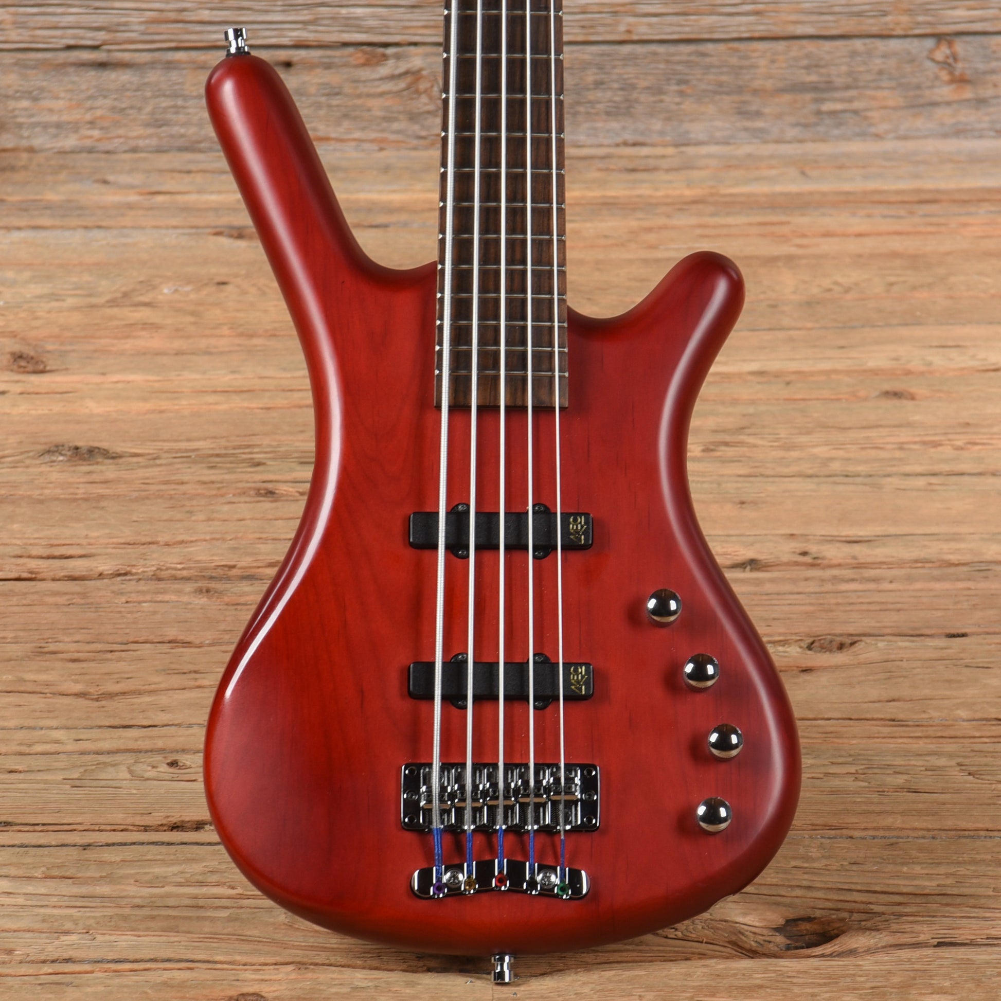 Warwick Rockbass Corvette Basic 5 Red Bass Guitars / 5-String or More