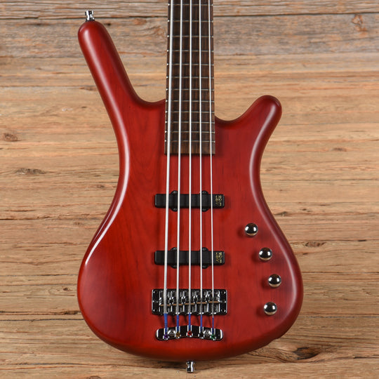 Warwick Rockbass Corvette Basic 5 Red Bass Guitars / 5-String or More