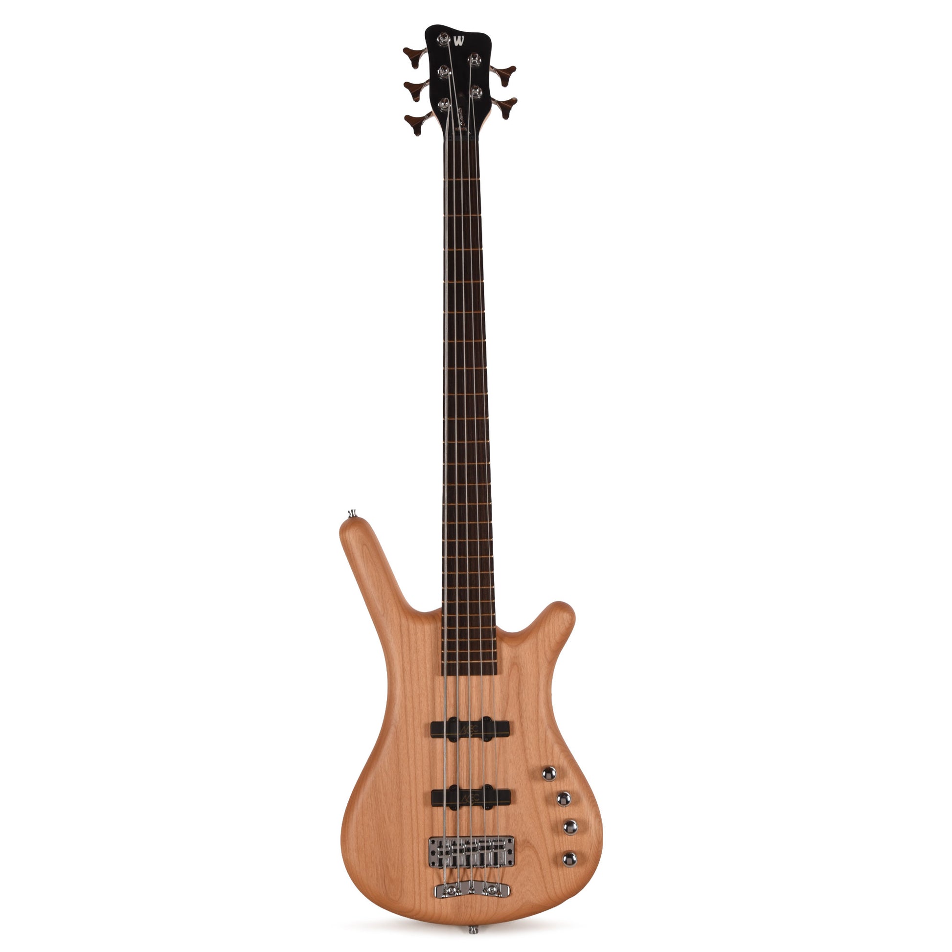 Warwick RockBass Corvette Basic 5-String Natural Transparent Satin Bass Guitars / 5-String or More