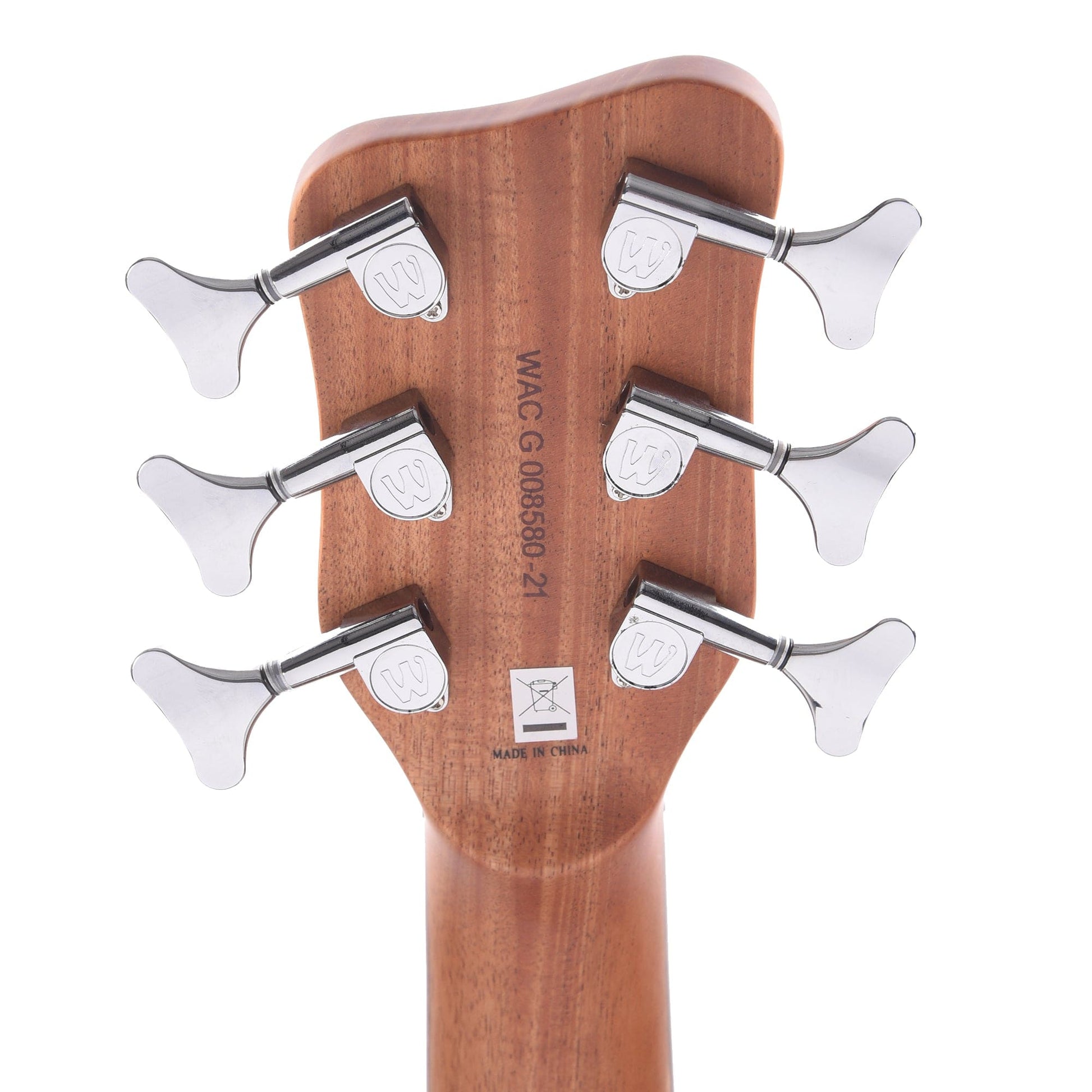 Warwick RockBass Alien Deluxe 6-String Natural Transparent Satin Bass Guitars / Acoustic Bass Guitars