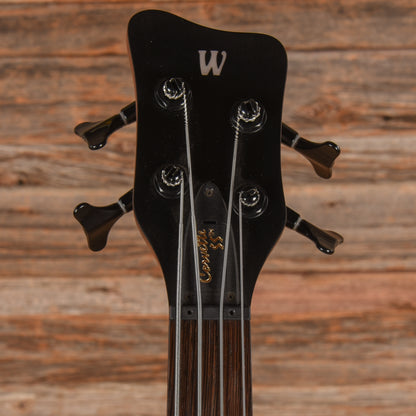 Warwick Corvette $$ Black 2008 Bass Guitars