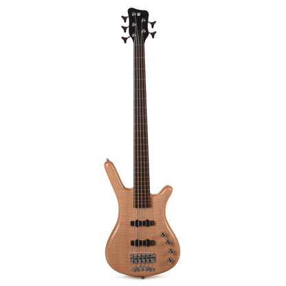 Warwick RockBass Corvette Premiuim 5-String Bass Natural Transparent High Polish Bass Guitars