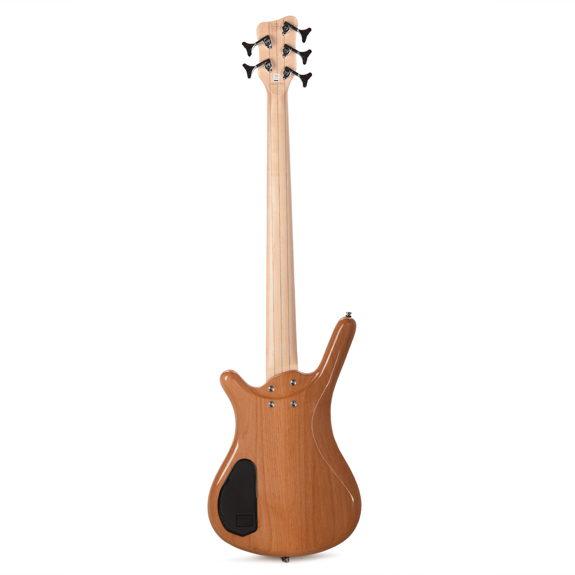 Warwick RockBass Corvette Premiuim 5-String Bass Natural Transparent High Polish Bass Guitars