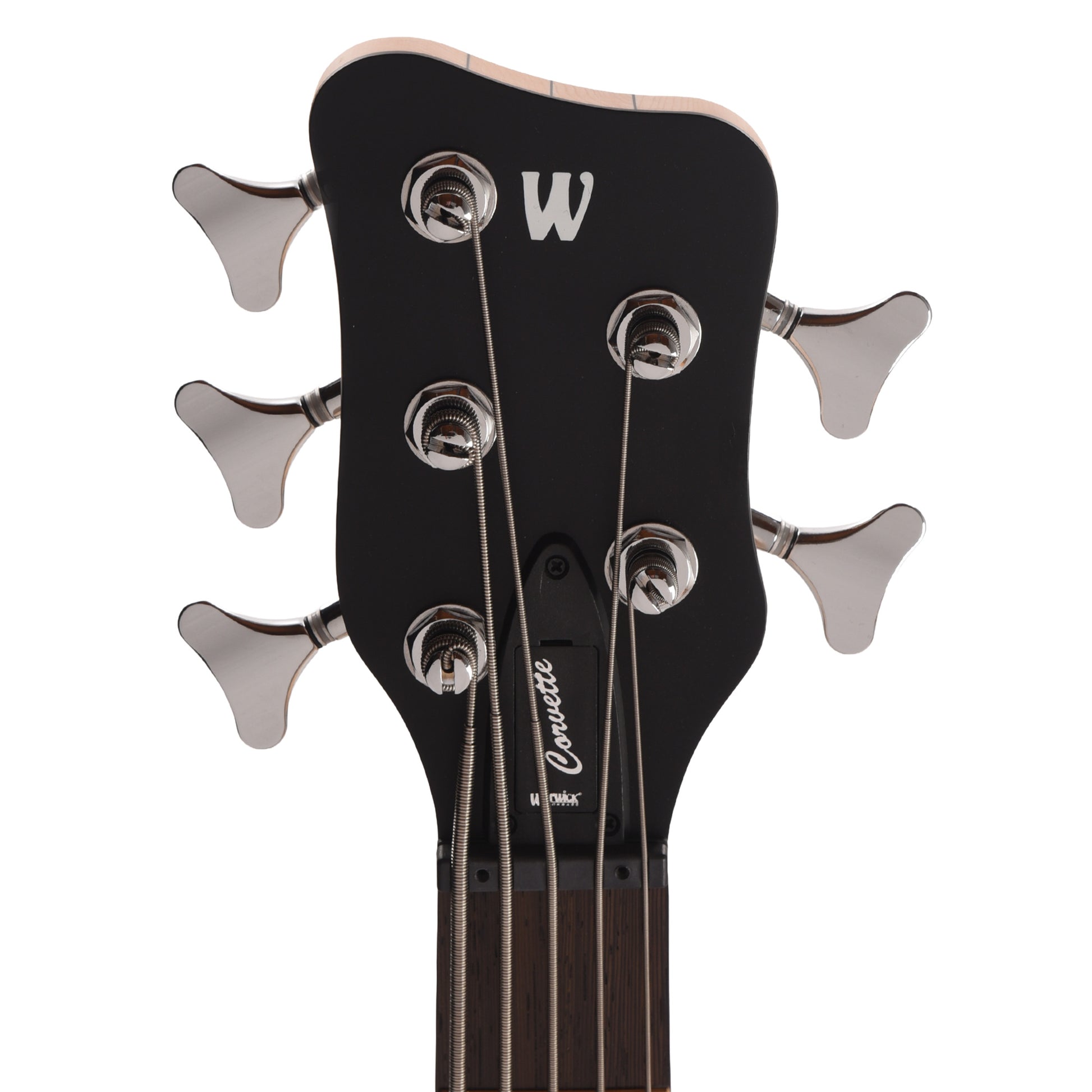 Warwick RockBass Corvette Premiuim 5-String Bass Natural Transparent High Polish Bass Guitars