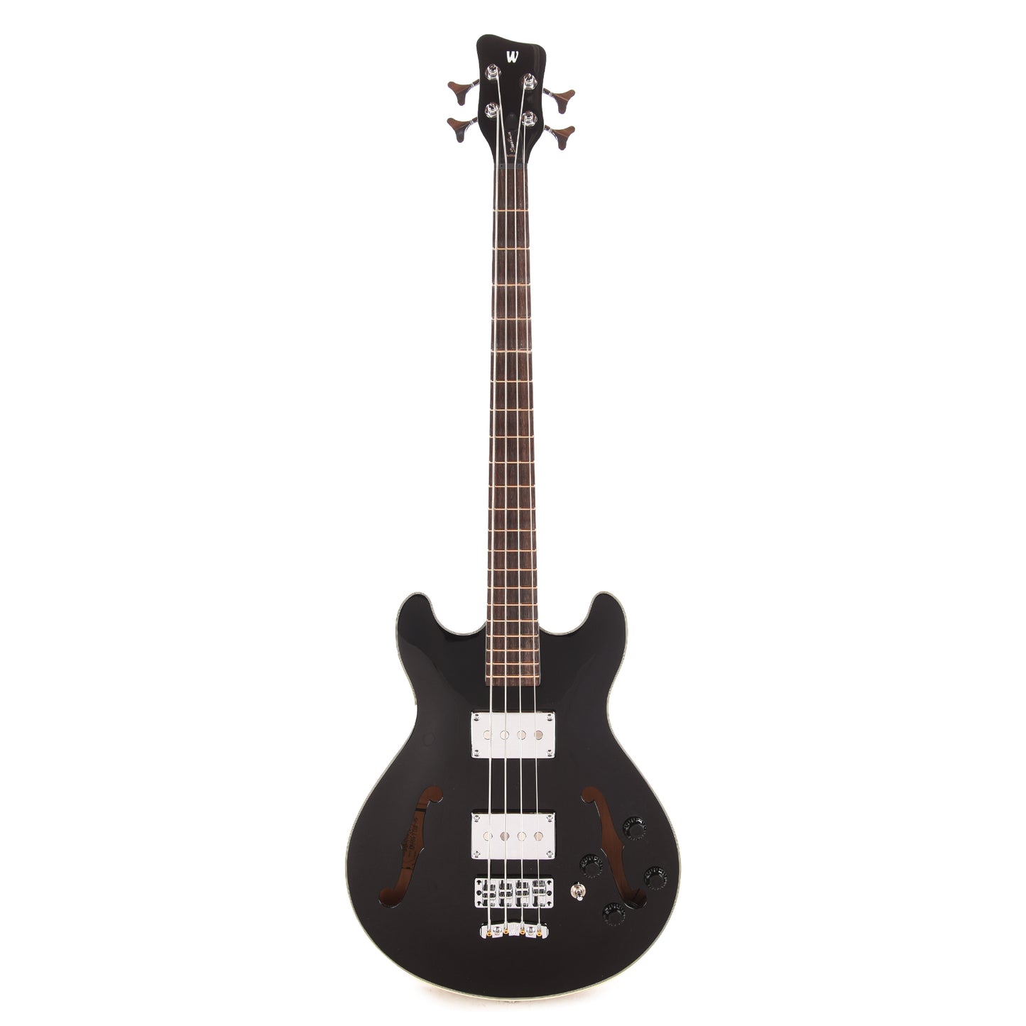 Warwick RockBass Star Bass 4-String Black Solid High Polish Bass Guitars