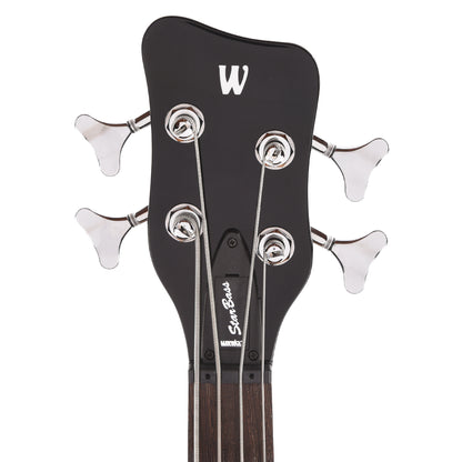 Warwick RockBass Star Bass 4-String Black Solid High Polish Bass Guitars