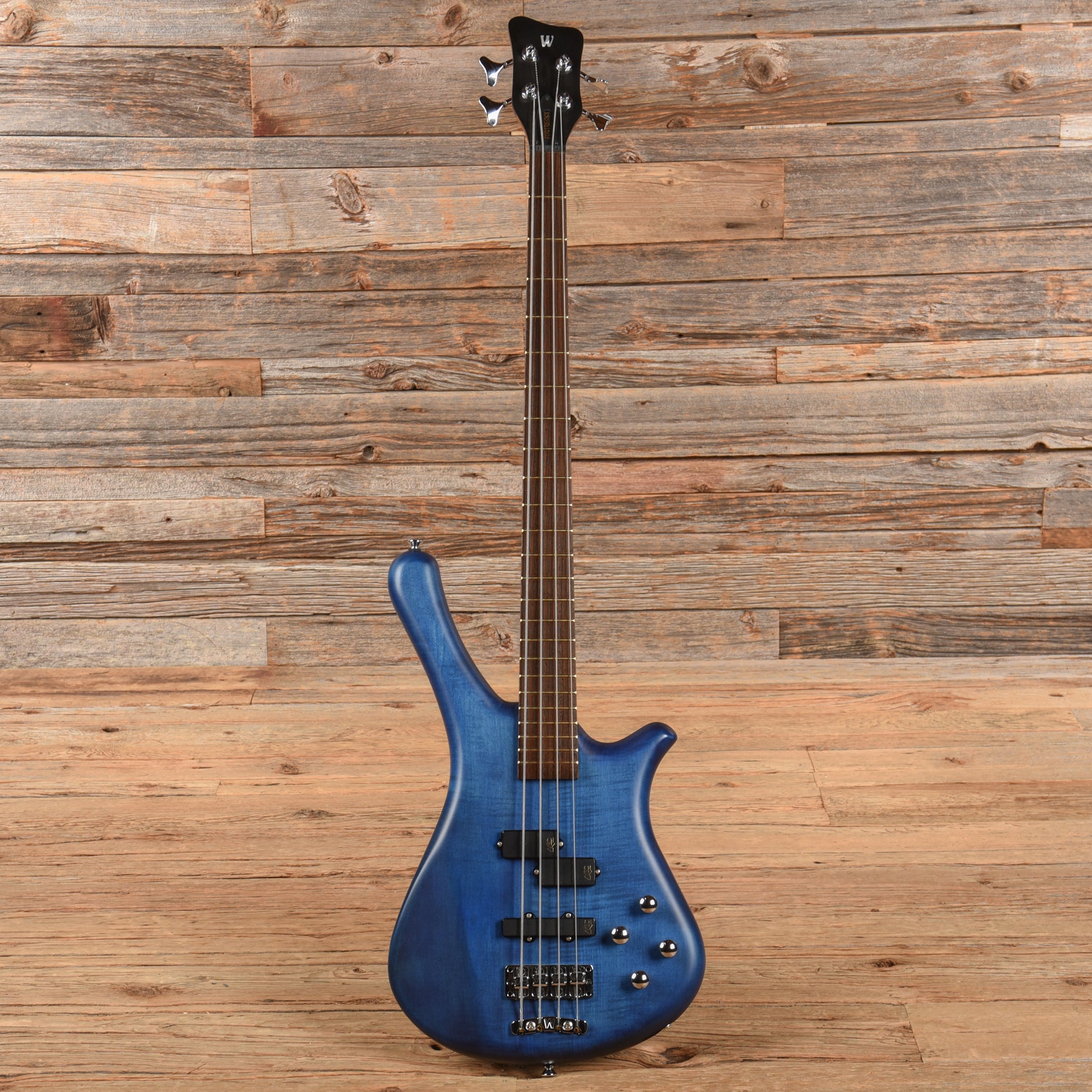 Warwick Fortress One Tranparent Blue Satin 2000 Drums and Percussion / Acoustic Drums / Full Acoustic Kits